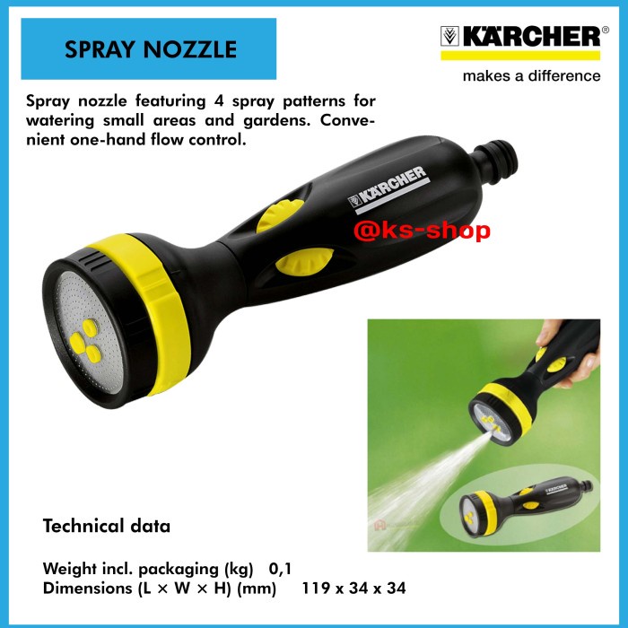 Karcher Multi Functional Spray Gun Spray Gun Karcher Spray Gun