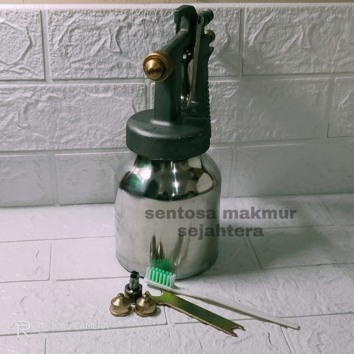 472 SGL Spray Gun Tabung Bawah Spet Cat Low Preasure SprayGun Tabung