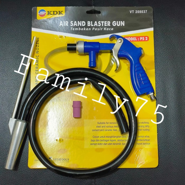Sand blasting gun Blaster Alat semprot pasir perontok cat karat