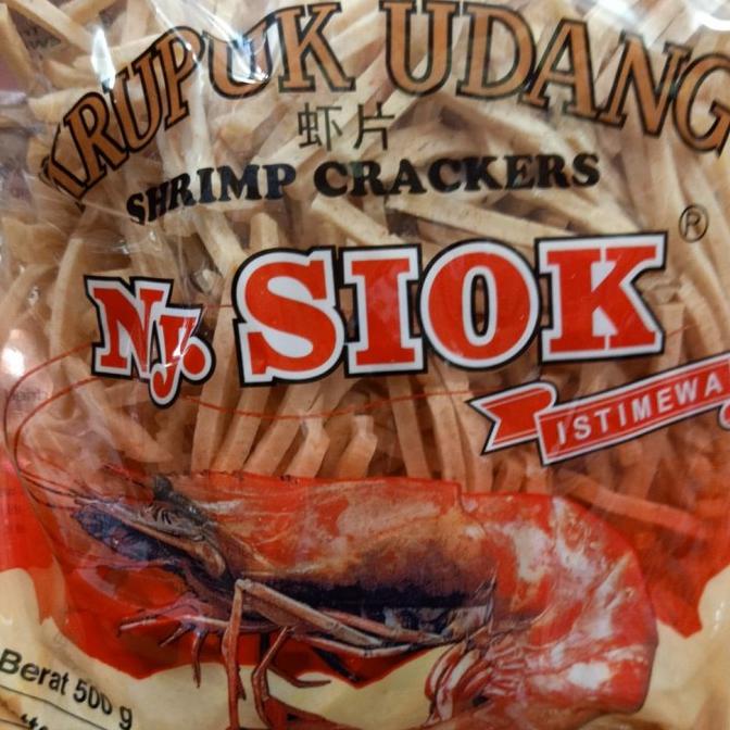 

Krupuk Udang Ny.SIOK Stik 500gram