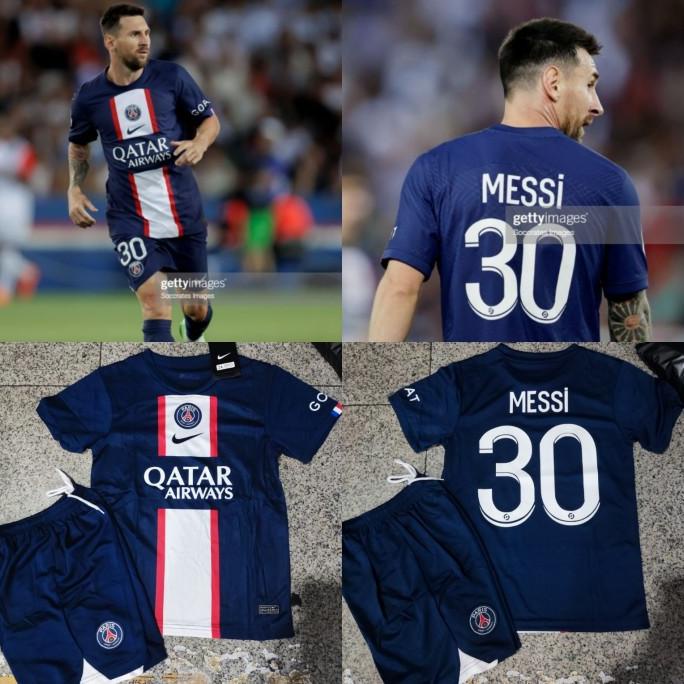 JERSEY BAJU BOLA PSG HOME KIDS ANAK 2022/2023 + NAMESET GRADE ORI