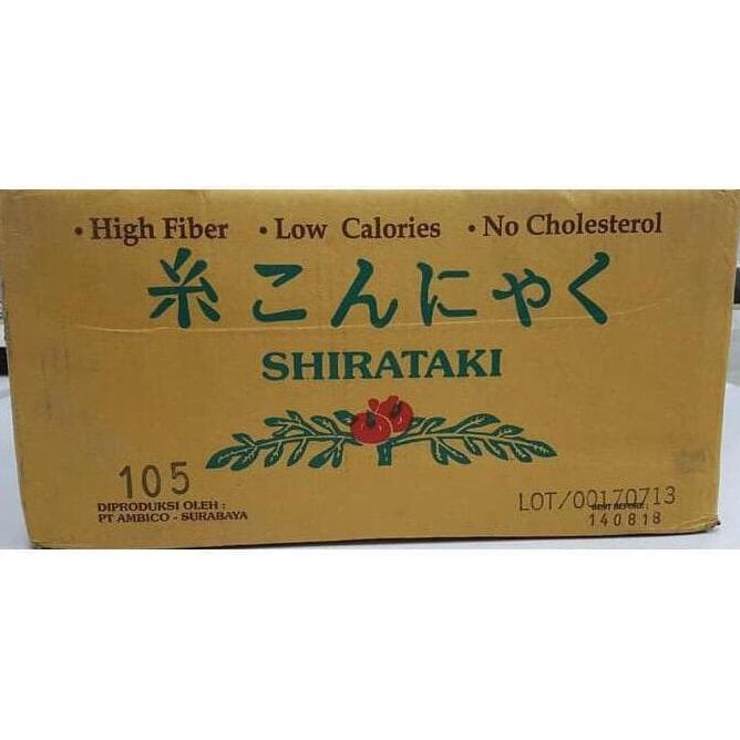 

AD Mie Shirataki Hijau Basah Ketogenic Diet Keto 1 Dus 25 bungkus