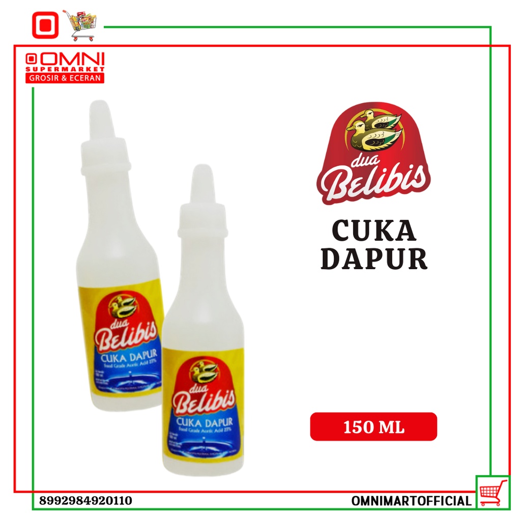 

DUA BELIBIS CUKA DAPUR 150ml
