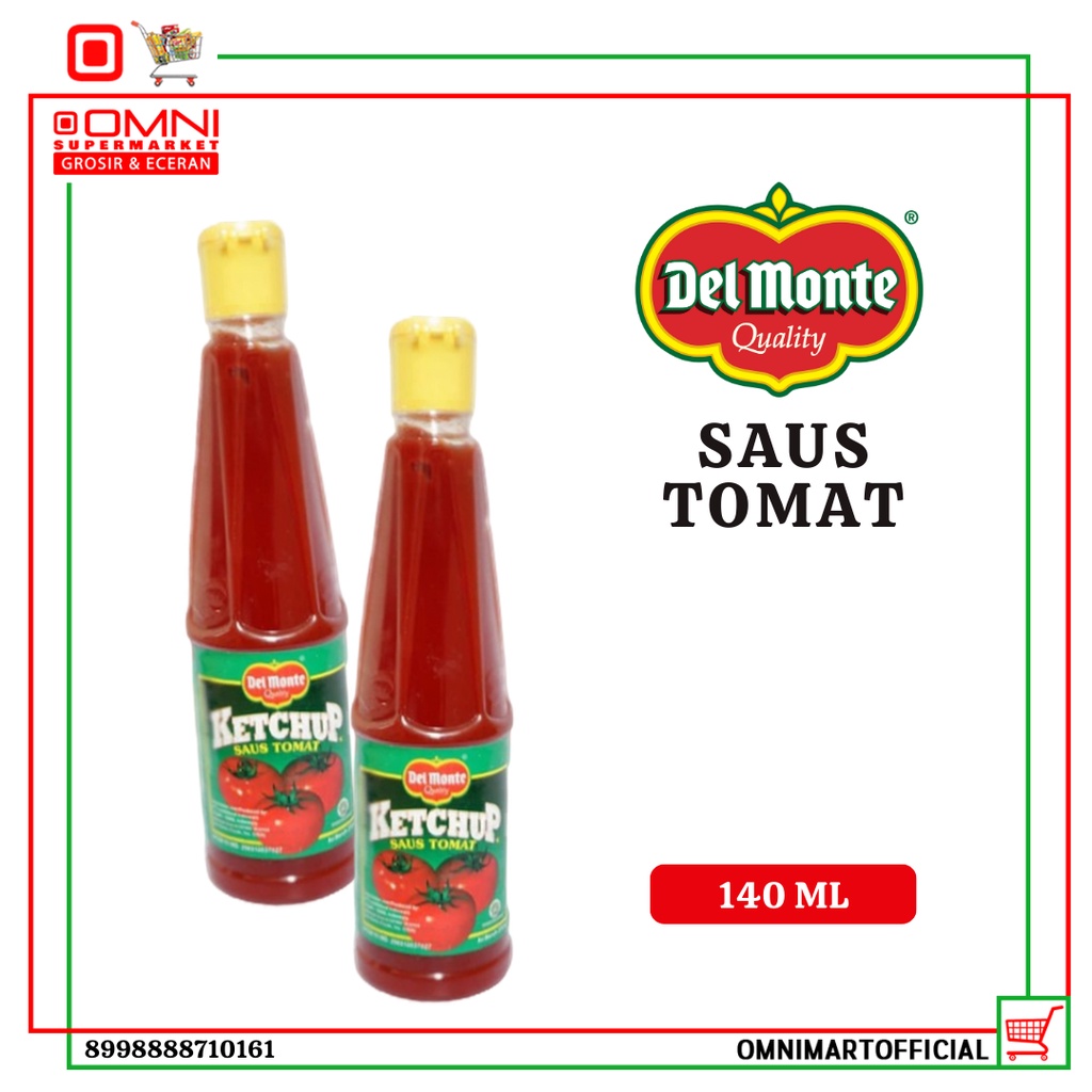 DM SAUCE TOMATO KETCHUP PET 140ml