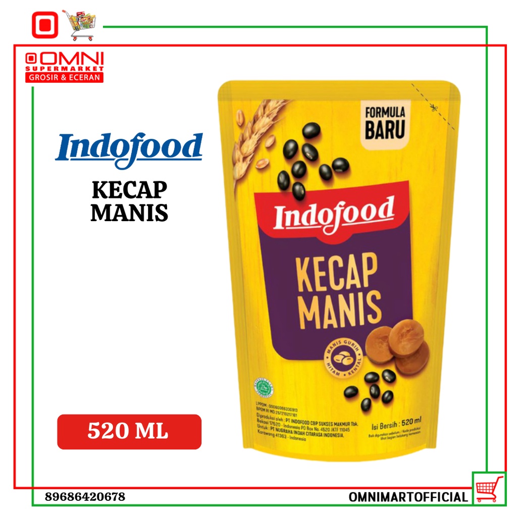 

INDOFOOD KECAP MANIS 520 ML