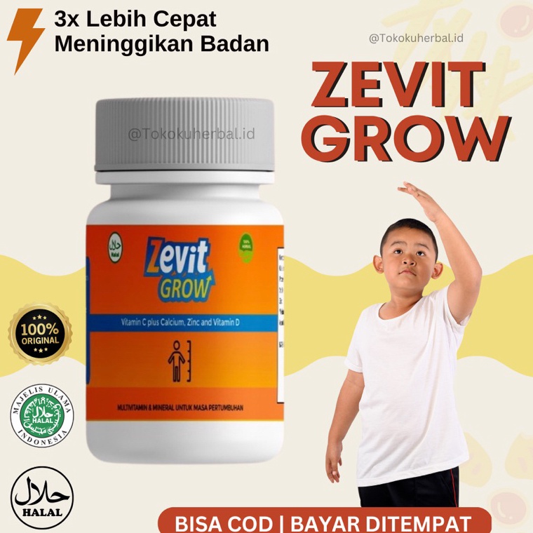 つ Zevit grow peninggi badan ori / zevit peninggi badan ➧