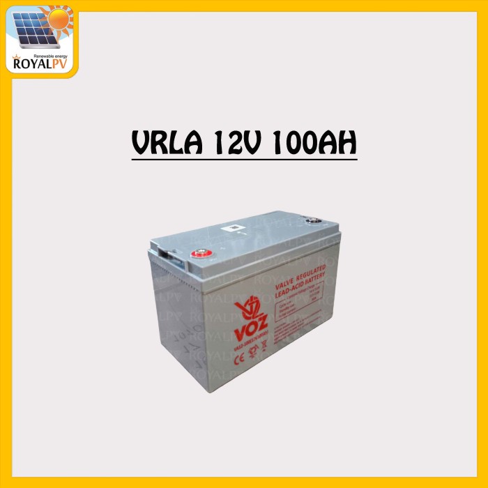 Baterai vrla 100ah 12v, aki vrla 100ah 12v