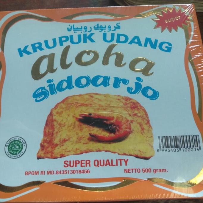 

krupuk udang Sidoarjo cap aloha Super