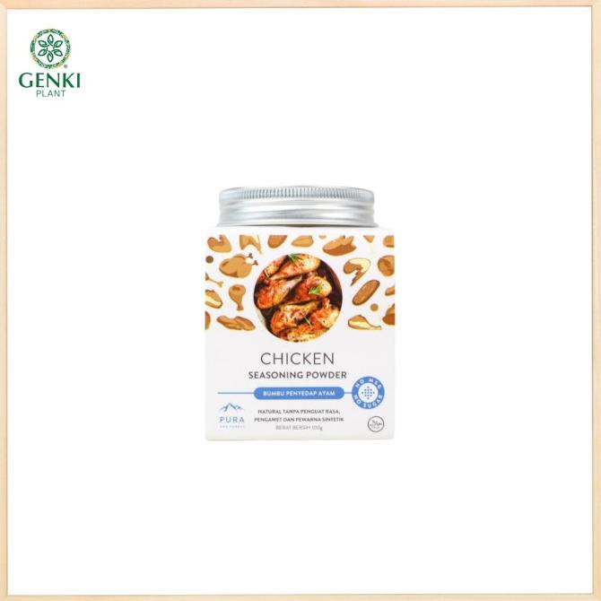 

Pura Chicken Seasoning Powder / Bumbu Penyedap Ayam Kampung - 100 g