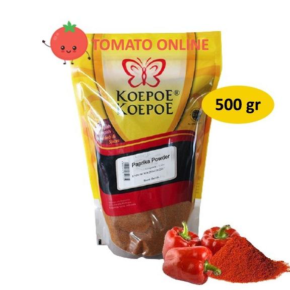 

Koepoe Kupu / Paprika Powder Bubuk Rempah / Murni / 500Gr 500 Gr Gram