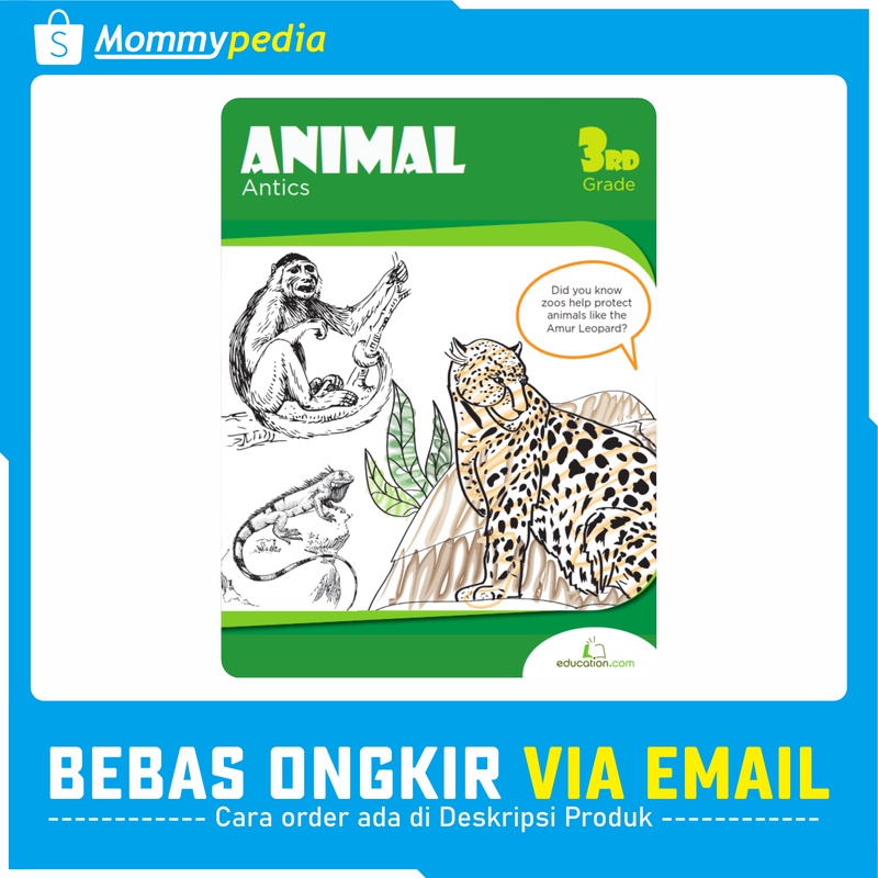 

KUMON 3rd Grade / Kelas 3 SD - Animal Antics