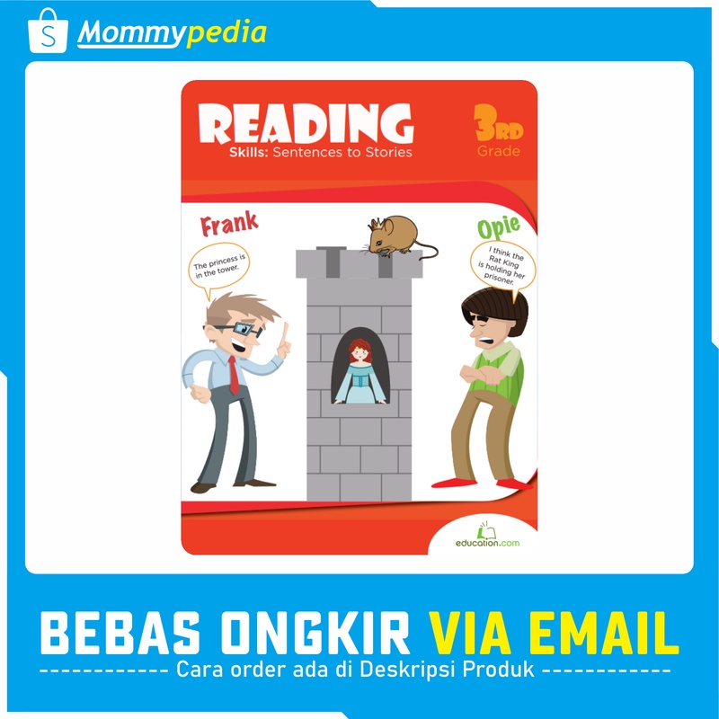 

KUMON 3rd Grade / Kelas 3 SD - Reading Skills: Sentences to Stories