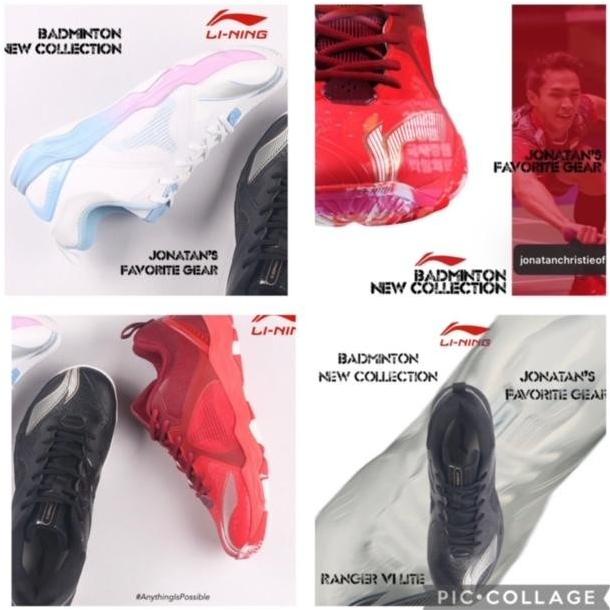 SEPATU BADMINTON LINING RANGER VI LITE ORIGINAL