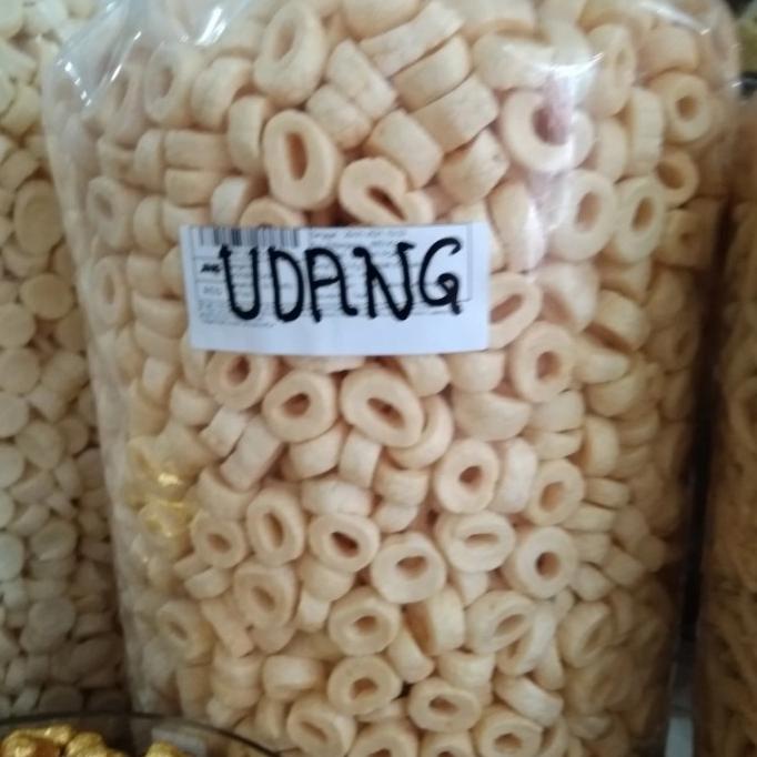 

makanan cemilan sehat snack krupuk udang cincin ring Palembang