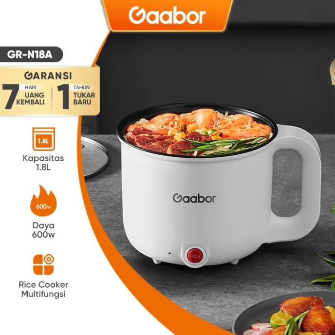 Gaabor Panci Listrik Serbaguna 0,7 L - Panci Elektrik/ GC-N18A