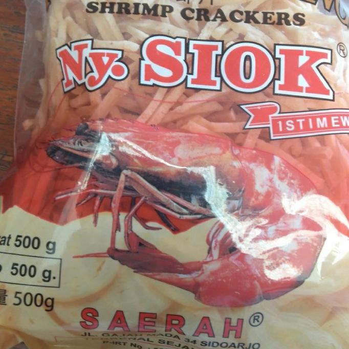 

krupuk udang ny siok stik