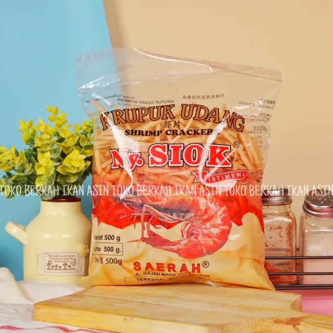 

krupuk udang ny siok / kerupuk stick shrimp crackers