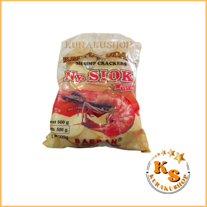 

krupuk udang ny siok oval