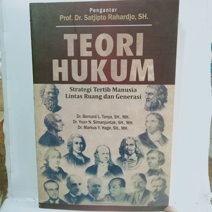 

Baru Buku Teori Hukum Satjipto Rahardjo