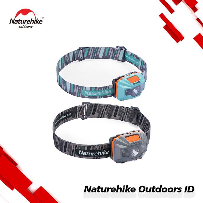 Lampu Kepala Naturehike TD-02 NH00T002-D Rechargeable Outdoor Headlamp