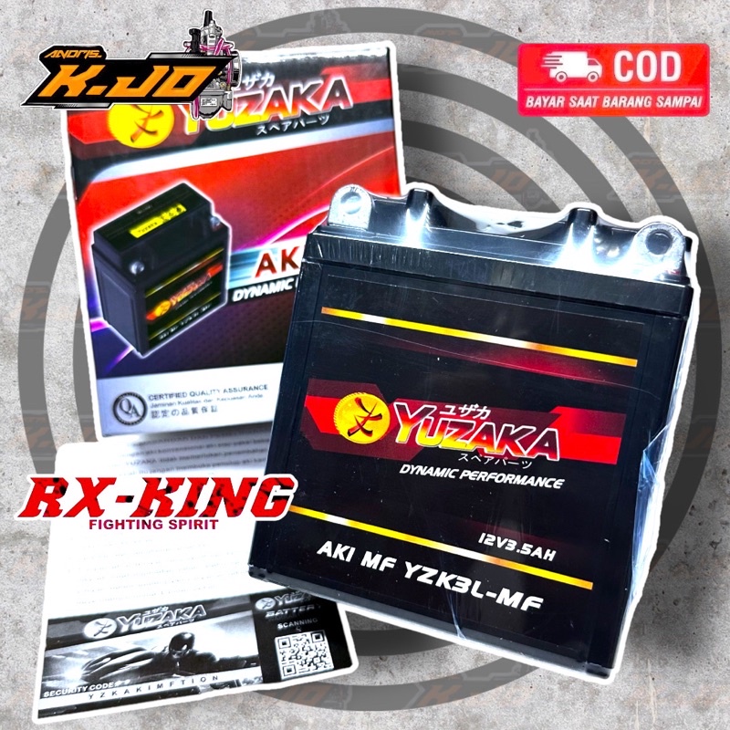 AKI ACCU YUZAKA AKI KERING UNTUK RX KING SERIES (YZK3L-MF)