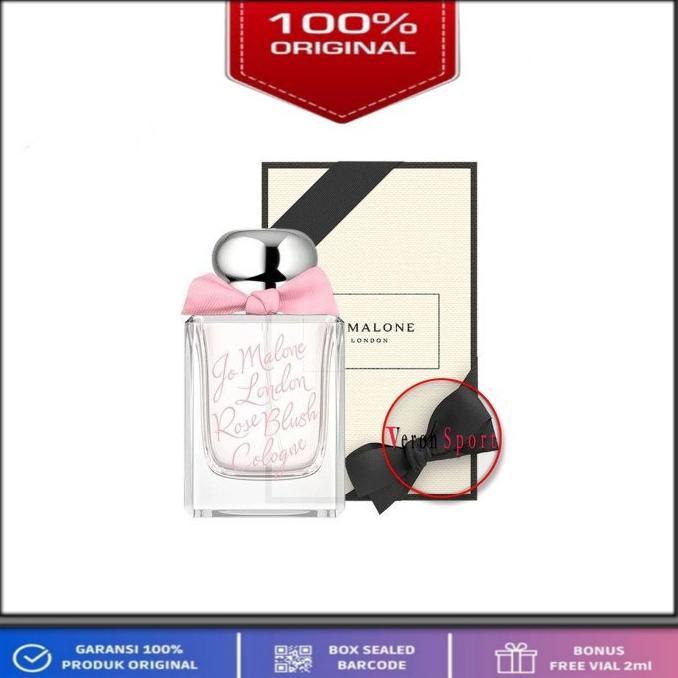 Jo Malone Rose Blush Cologne 50Ml Original Full Set