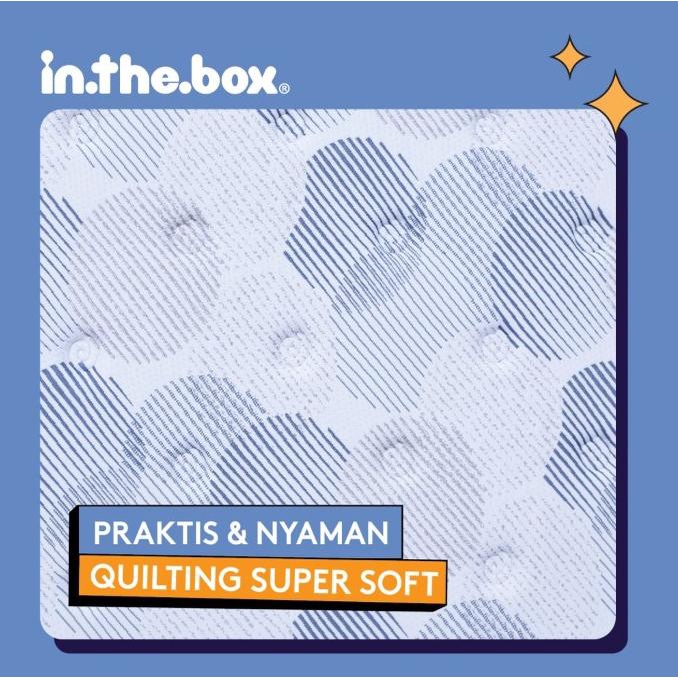 Kasur Springbed INTHEBOX X Ukuran 120x200 (Full) - FREE BANTAL