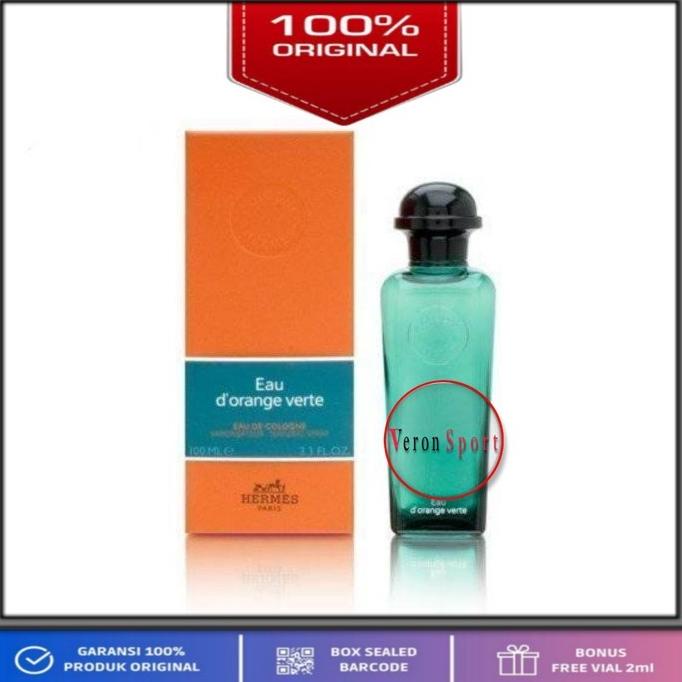 Hermes Eau D Orange Verte Cologne 100Ml Original Full Set