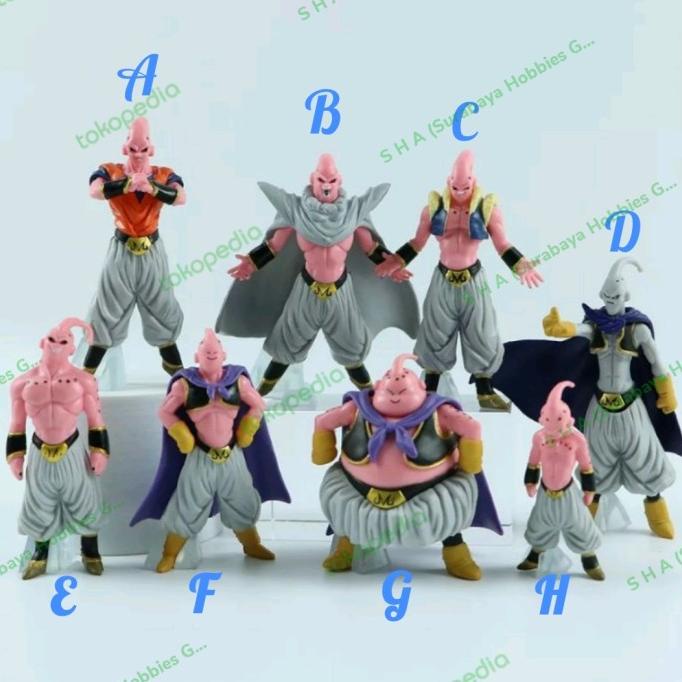 ACTION FIGURE DRAGON BALL Z SUPER MAJIN BUU GOHAN BUU GOGETA BUU KIDBU