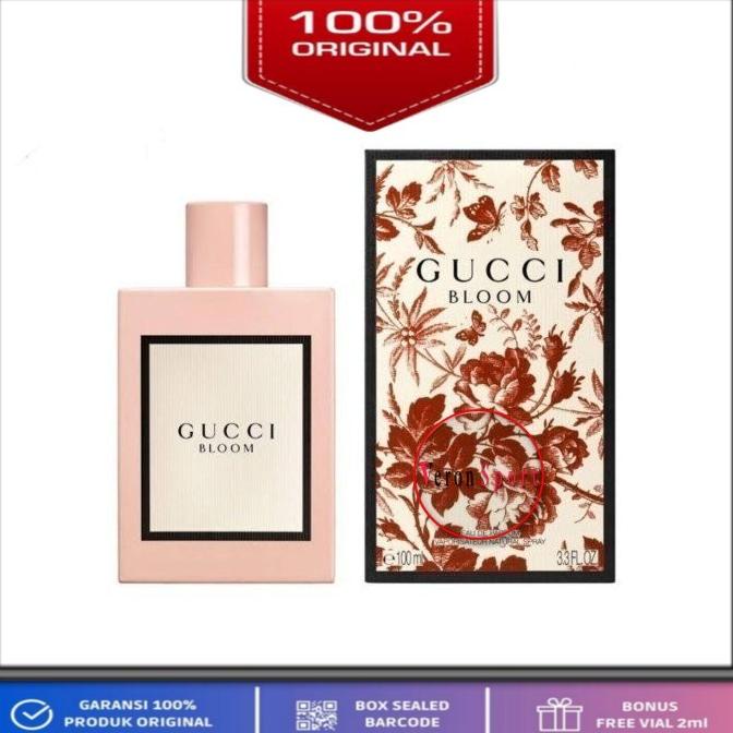 Gucci Bloom Edp 100Ml Original Full Set