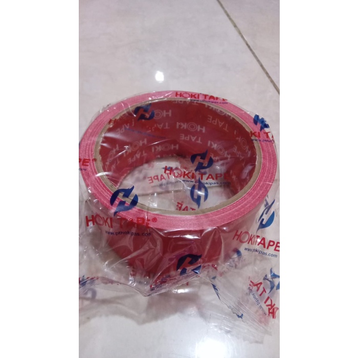 

lakban kain merah tebal 2" 48mm x 7m