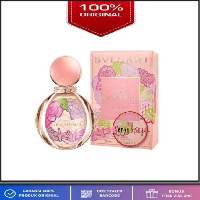 Parfum Bvlgari Rose Goldea Limited Edition Edp 90Ml Original Full Set