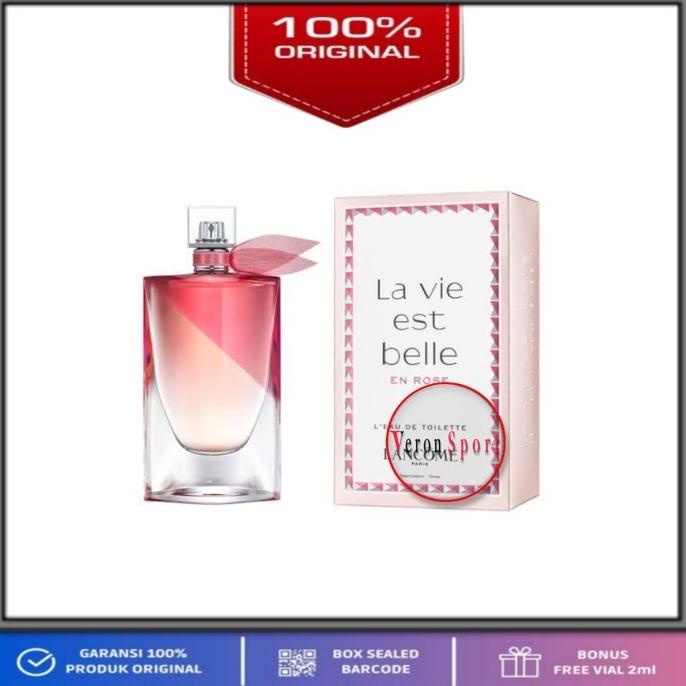Lancome La Vie Est Belle En Rose Edt 100Ml Original Full Set