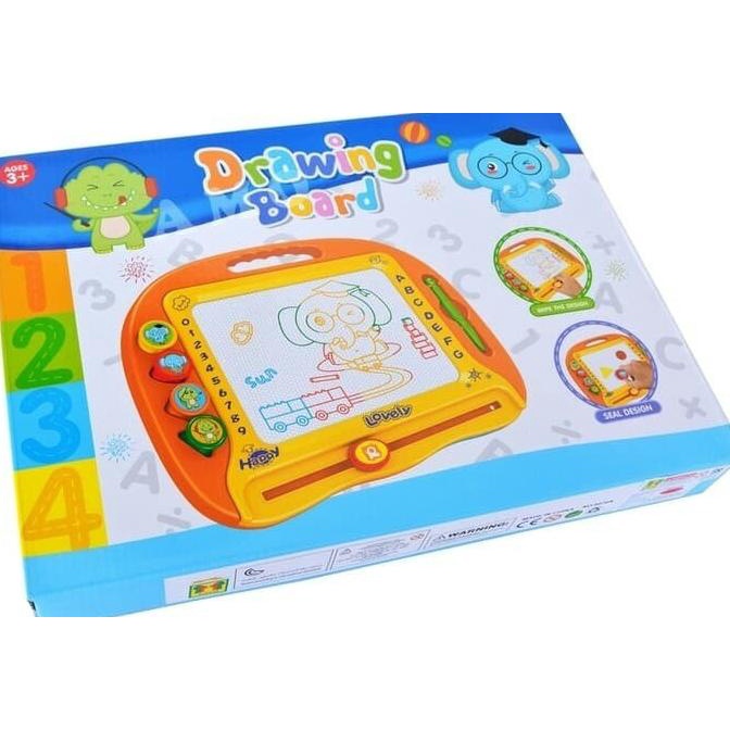 

MAINAN ANAK PAPAN TULIS MAGNET DRAWING MAGNETIC BOARD LITTLE PAINTER