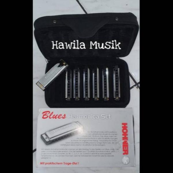 Harmonika Set 7 Key A To G Hohner Bluesband Harmonika Set With Case