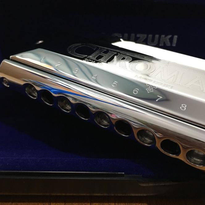 Harmonica Suzuki Chromatic Scx 48C Harmonika Kunci C Original