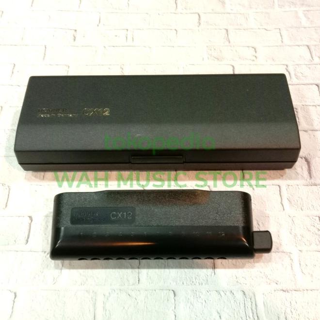 Harmonica Hohner Chromatic Cx12 Black