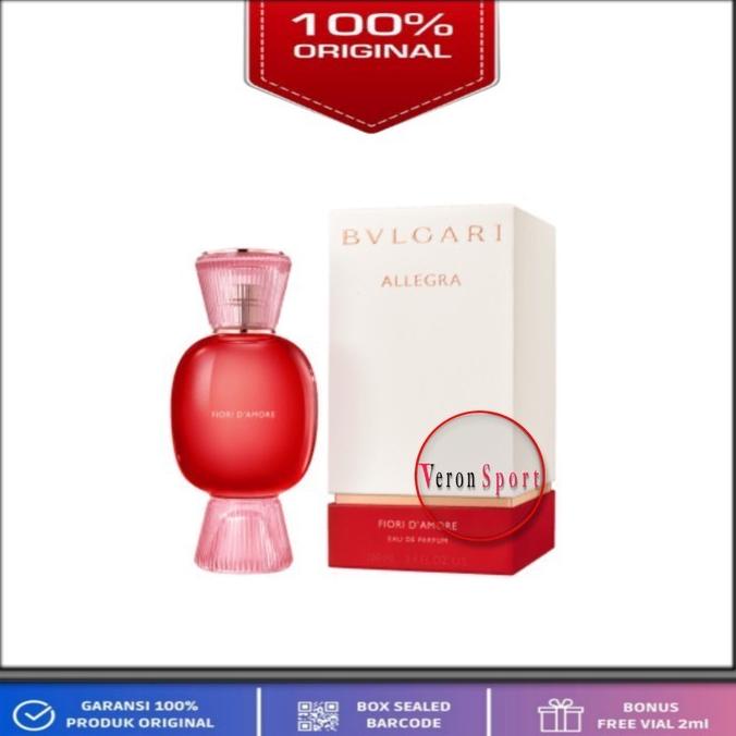 Bvlgari Allegra Fiori D'Amore Edp 100Ml Original Full Set