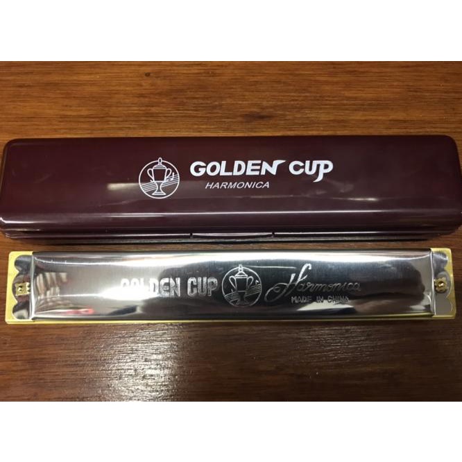 Harmonika Harmonica Golden Cup 24 Hole Jh-024 Nada G