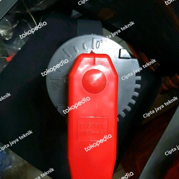 Butterfly Valve U Pvc 6" Inch