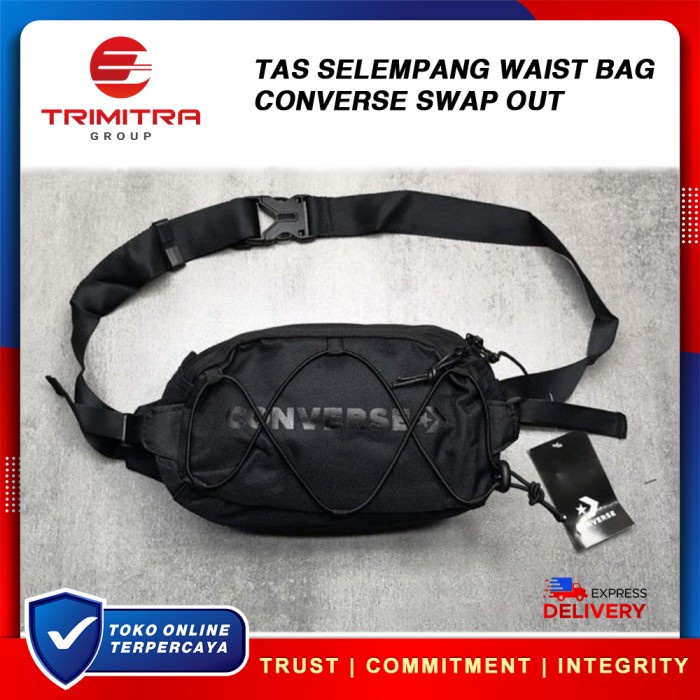 TAS SELEMPANG CONVERSE WAISTBAG SWAP OUT SLING BANG ready
