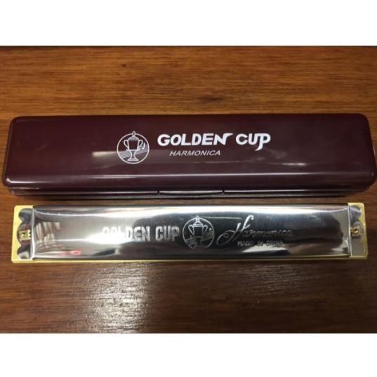 Harmonika Harmonica Golden Cup 24 Hole Jh-024 Nada G