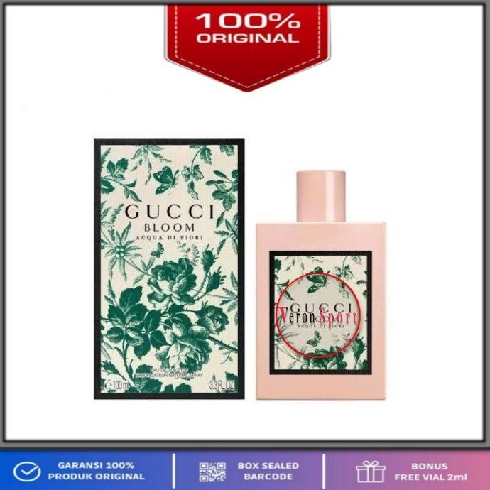 Gucci Bloom Acqua Di Fiori Edp 100Ml Original Full Set