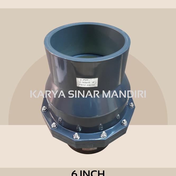 Check Valve Pvc 6 Inch Socket / Klep Tabok