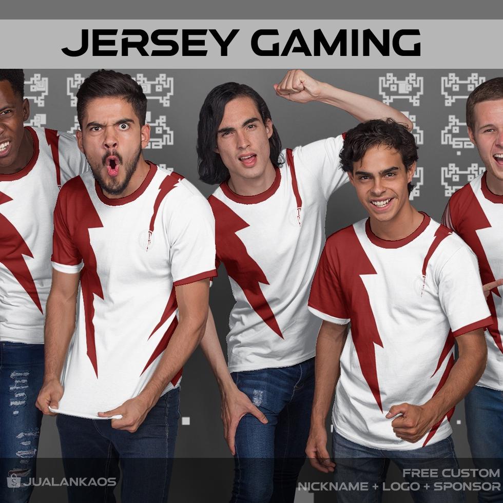 Terbaik Baju Kaos Jersey Gaming Esports 812 Printing Custom