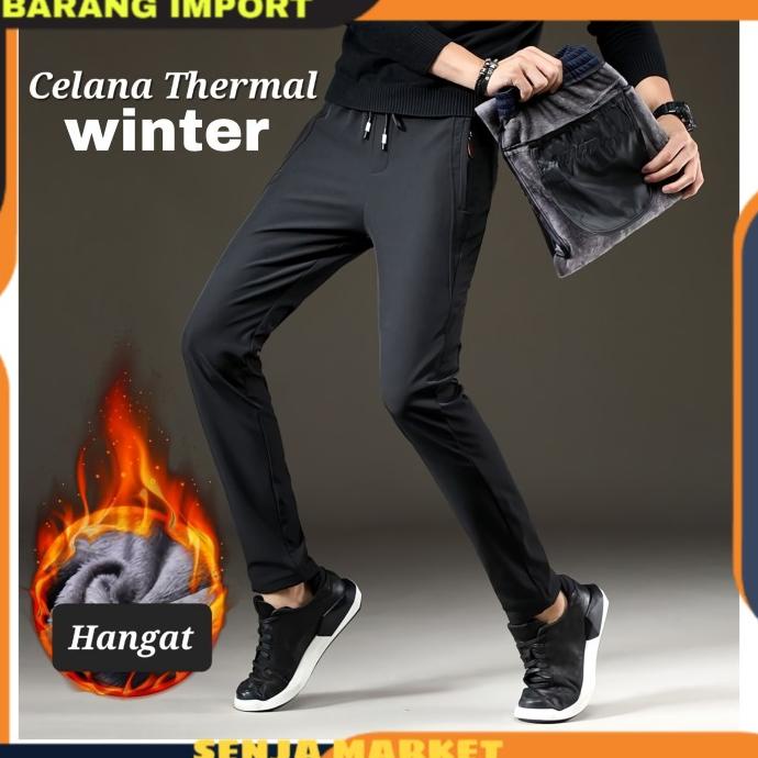 CELANA WINTER MUSIM DINGIN LONGJOHN THERMAL TEBAL HANGAT IMPORT PRIA