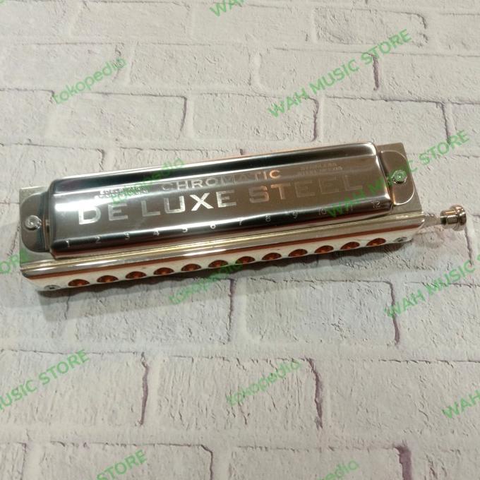 Harmonica Seydel Chromatic De Luxe Steel C 54480C