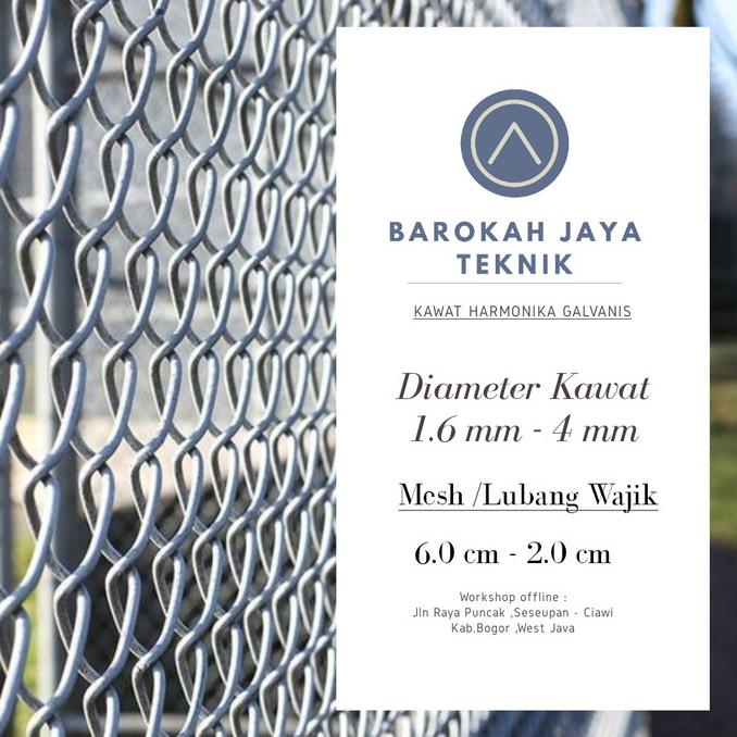 Kawat Pagar Harmonika / 10 M2