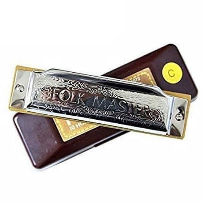 Harmonika Suzuki Folkmaster 10 Holes Key C/G/A