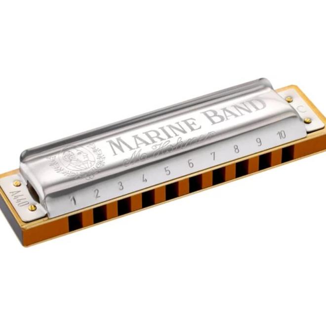 Harmonica Diatonic Hohner Marine Band 1896